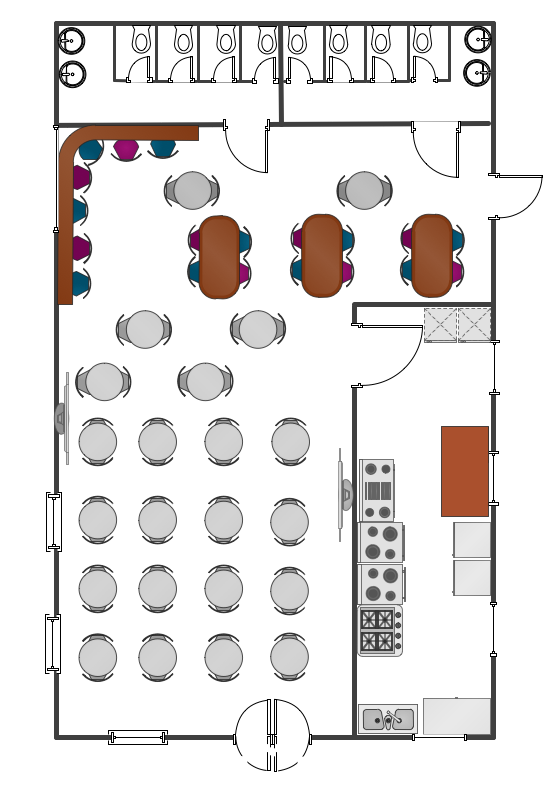 Coffee shop plan floor planning software for mac